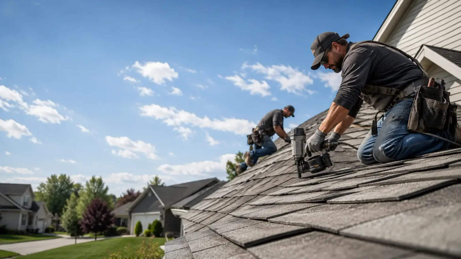 Storm Damage Roof Repair in Highspire, PA near me